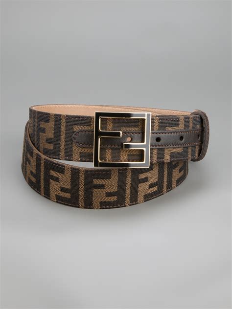 mens brown fendi belt|genuine Fendi belt.